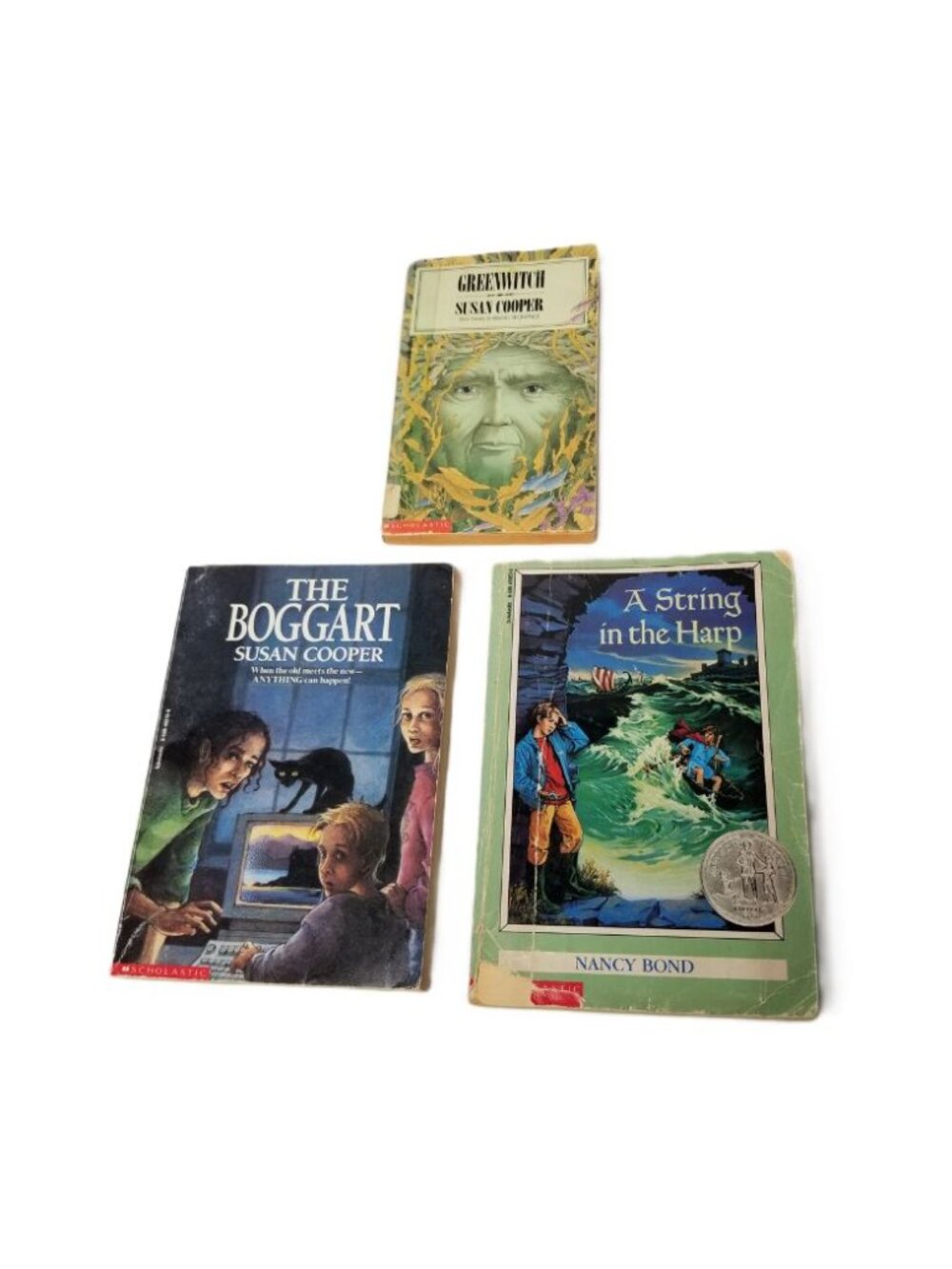 Fantasy Book Bundle Greenwitch Boggart String in the Harp